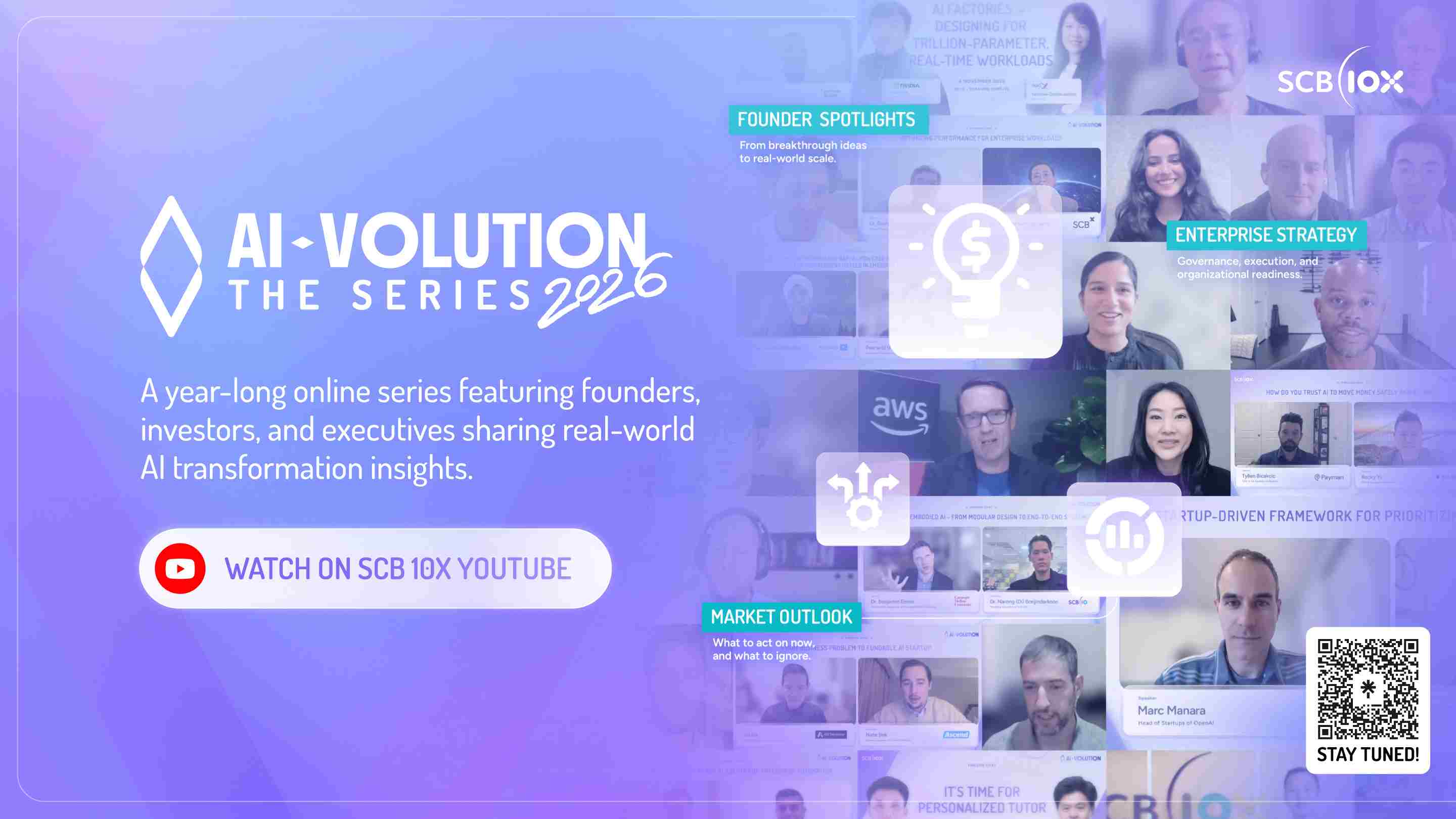 SCB 10X เปิดตัว “AI-VOLUTION The Series 2026” ซีรีส์ออนไลน์ตลอดปี